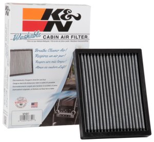 Kia Soul Cabin Air Filter - K&N Engineering - Washable - `14-`18